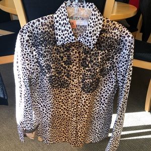 Robert Graham blouse.